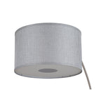 Q-Max 81 Steel Adjustable Arching Floor Lamp With Extra Large Shade and Marble Base