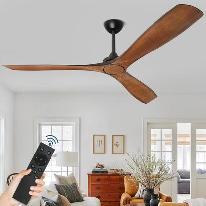 Ventilateur de plafond à distance avec lumières encastrées