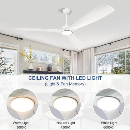 Ventilateur de plafond à distance avec lumières encastrées