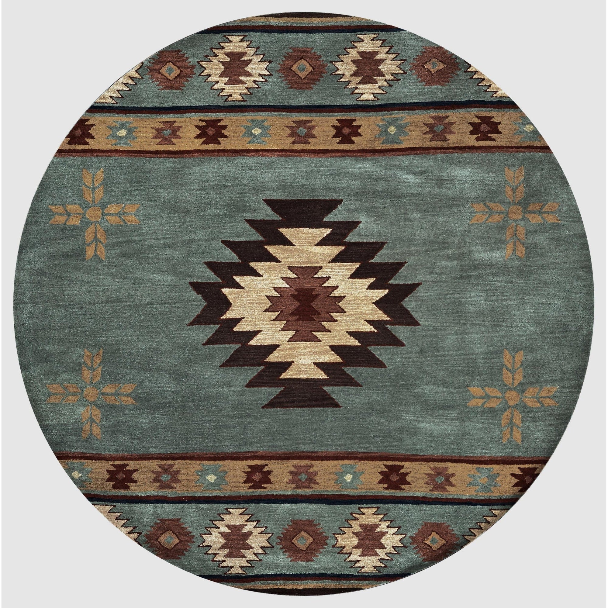 Alora Decor Ryder Southwestern Hand-tufted Wool Rug