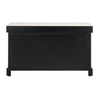 SAFAVIEH Euphemia Brown Woven Storage Basket Bench - 33.5 x 16.1 x 19.9 - 34Wx16Dx20H