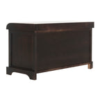 SAFAVIEH Euphemia Brown Woven Storage Basket Bench - 33.5 x 16.1 x 19.9 - 34Wx16Dx20H
