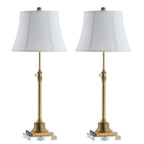 SAFAVIEH Lighting Amande 27-31-inch Adjustable Height Table Lamp Set of 2 - 13Wx13Dx31H