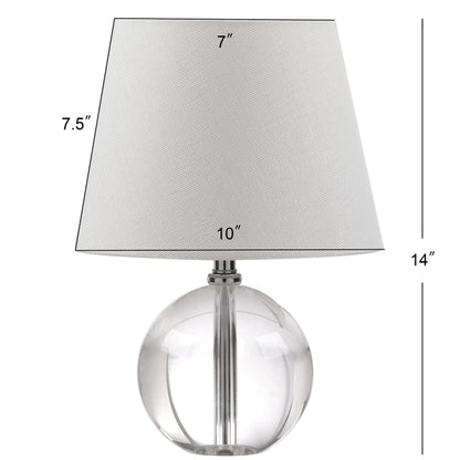 Lampe de table en marbre SAFAVIEH Lighting Chastity 14 pouces - 10 x 10 x 14 - 10 L x 10 P x 14 H