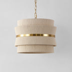 SAFAVIEH Oprea 3-Light Adjustable Hanging Pendant Light Fixture (LED Bulbs Included) - 16 x 16 x 16.5-72.5