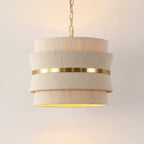 SAFAVIEH Oprea 3-Light Adjustable Hanging Pendant Light Fixture (LED Bulbs Included) - 16 x 16 x 16.5-72.5