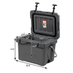 SKTAKOL 16 Quart Cooler Portable Ice Chest Leak-Proof 24 Cans Ice - See Details