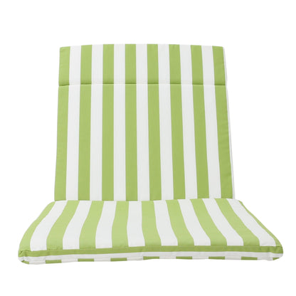 Ensemble de coussins d'extérieur Salem pour chaise longue - Coussins uniquement (lot de 2) par Christopher Knight Home - 79,25 L x 27,50 l x 1,50 H