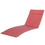 Salem Outdoor Cushion Set for Chaise Lounge - Cushions only (Set of 2) by Christopher Knight Home - 79.25L x 27.50W x 1.50H