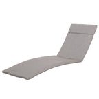 Salem Outdoor Cushion Set for Chaise Lounge - Cushions only (Set of 2) by Christopher Knight Home - 79.25L x 27.50W x 1.50H