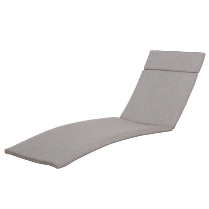Ensemble de coussins d'extérieur Salem pour chaise longue - Coussins uniquement (lot de 2) par Christopher Knight Home - 79,25 L x 27,50 l x 1,50 H