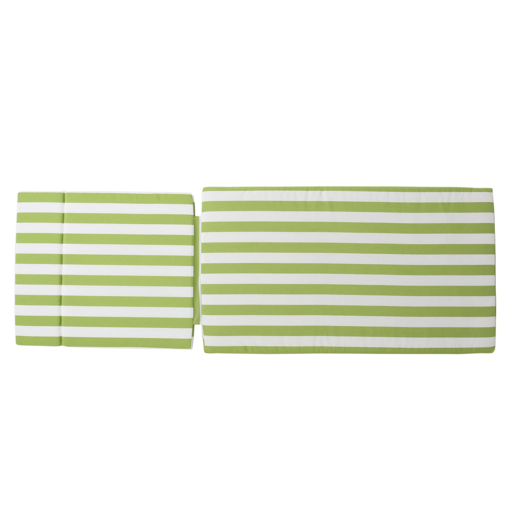 Salem Outdoor Cushion Set for Chaise Lounge - Cushions only (Set of 2) by Christopher Knight Home - 79.25L x 27.50W x 1.50H