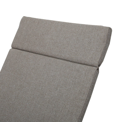 Ensemble de coussins d'extérieur Salem pour chaise longue - Coussins uniquement (lot de 2) par Christopher Knight Home - 79,25 L x 27,50 l x 1,50 H