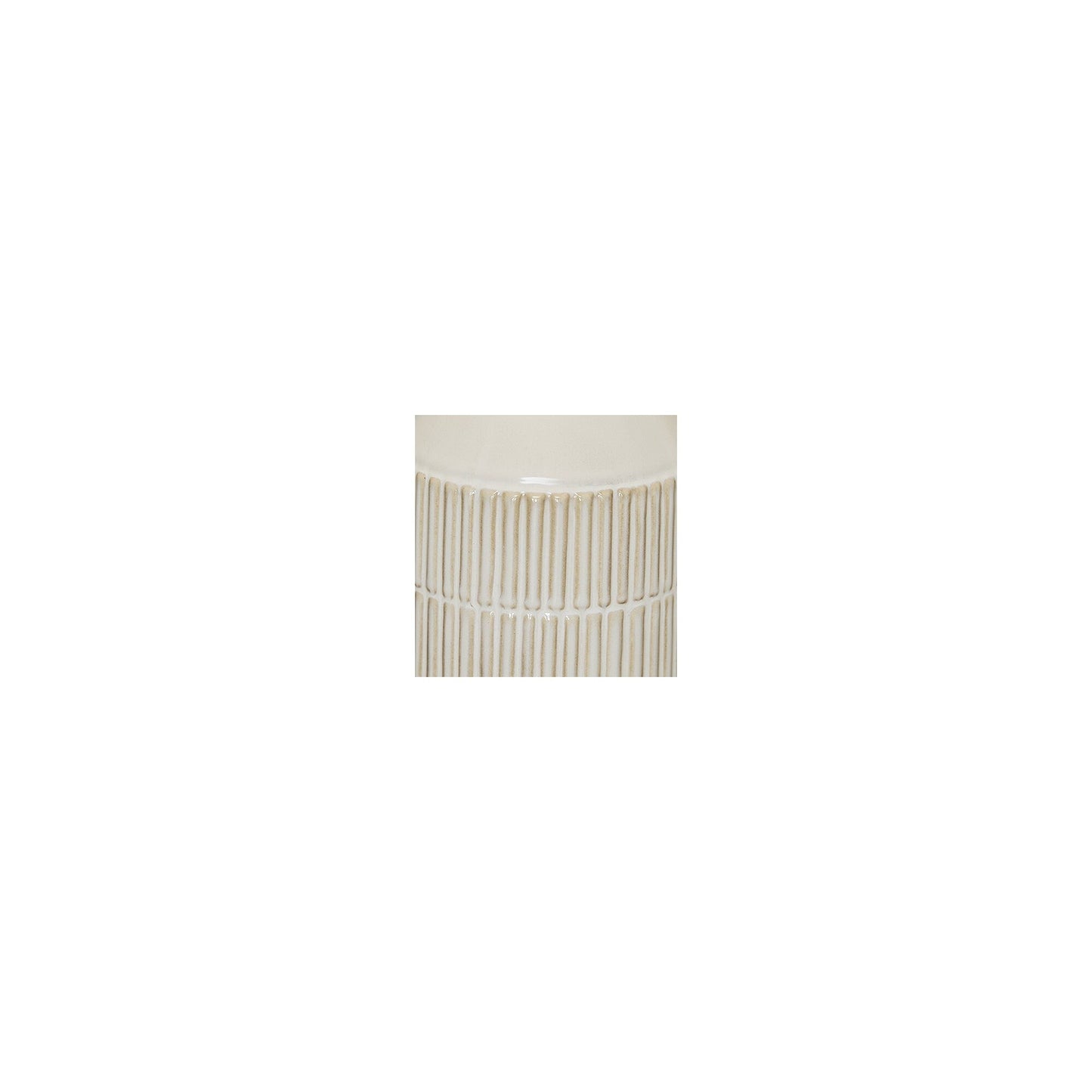 Lampe de table Signature Design by Ashley Willport blanc cassé (lot de 2) - 14 L x 14 P x 27 H