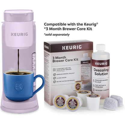 Cafetière K-Cup à dose unique, 3 tailles d'infusion, infusion forte, réservoir de 1,27 l, lavande