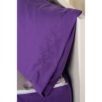 Parure de lit de luxe à fermeture éclair Siscovers Purple Bunkie