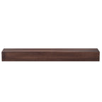 Solid Pine Wall Mounted Fireplace Mantel Floating Shelf