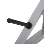 Soozier Steel 2-piece Height Adjustable Barbell Squat Rack/Bench Press - N/A
