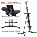Soozier Steel Vertical Stair Climber Exercise Machine - 28L x 26W x 82H