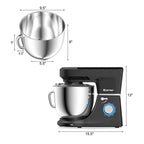 Stand Mixer 7.5 Qt 6 Speed Tilt-Head Electric Mixer with Beater