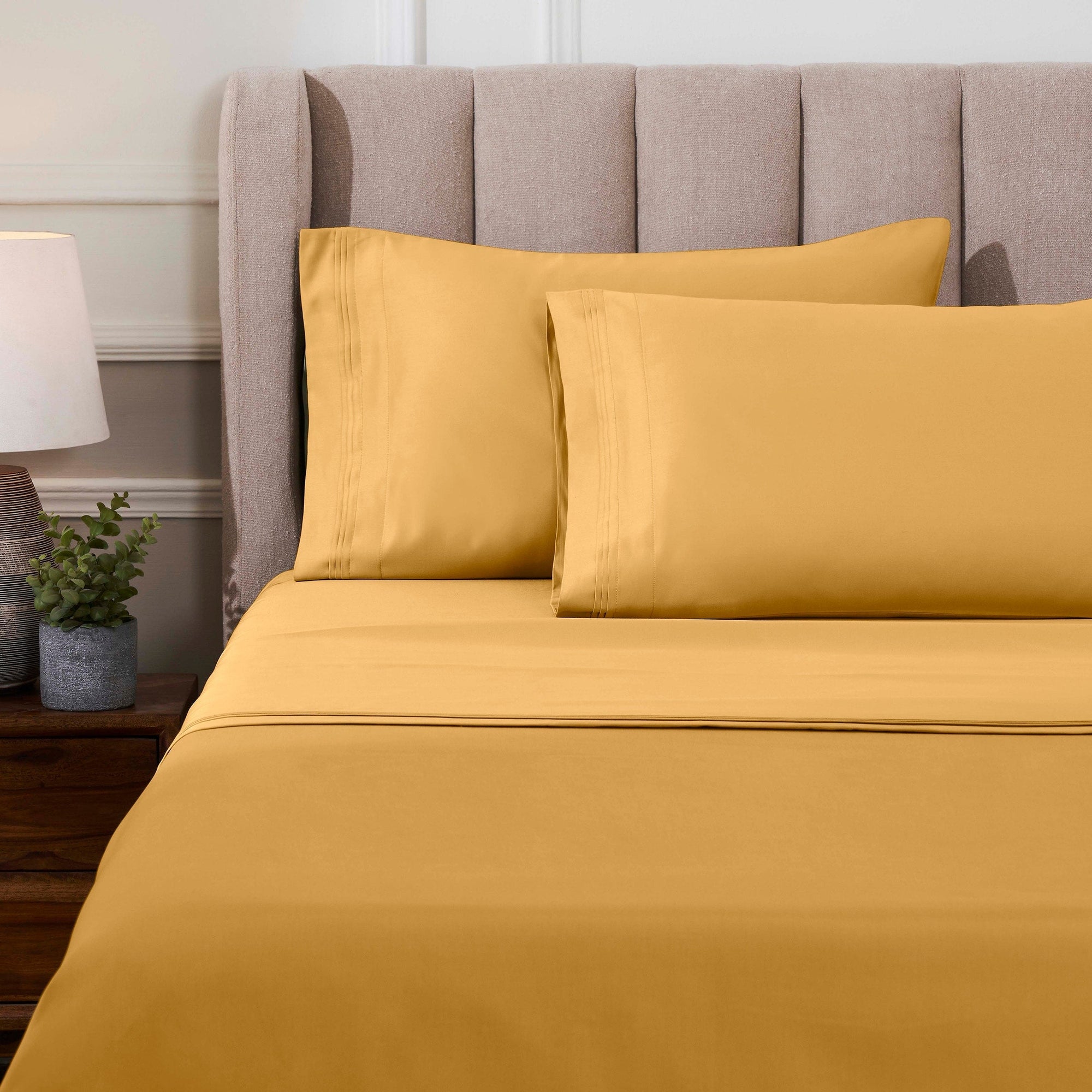 Superior Egyptian Cotton 1000 Thread Count Deep Pocket Solid Sheet Set