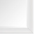 Tall Mirror Full Body Oversized Mirror Smooth Faux Wood Frame Rectangle Wall Mounted Hanging Mirror