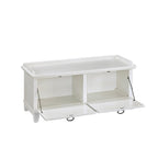 The Gray Barn Old Stone Upholstered Storage Bench
