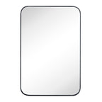 TEHOME WH Recessed Framed Medicine Cabinet with Mirror and Adjustable Shelves